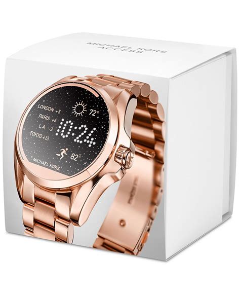 Michael Kors Access Unisex Digital Bradshaw Rose Gold.